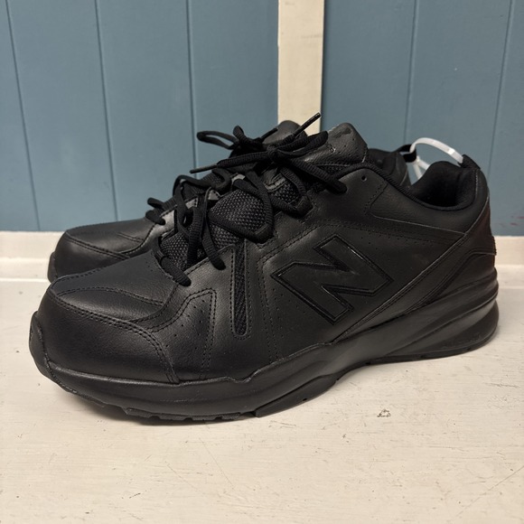New Balance Men's Wide MX608v5 Slip Resistant Sneakers LB3 Black US 15 4E - Picture 1 of 7